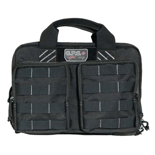 GPS Tactical Quad + 2 Pistol Range Bag Black for sale at KYGUNCO.