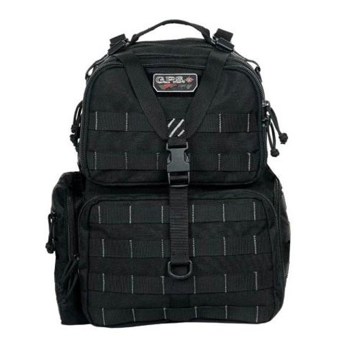 GPS Tactical Range Backpack holds 3 Handguns Black for sale at KYGUNCO.