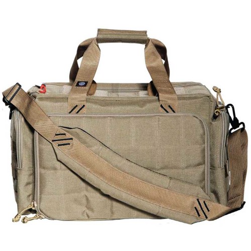 GPS Tactical Range Bag - w/Ammo Tote - Large Tan for sale at KYGUNCO.
