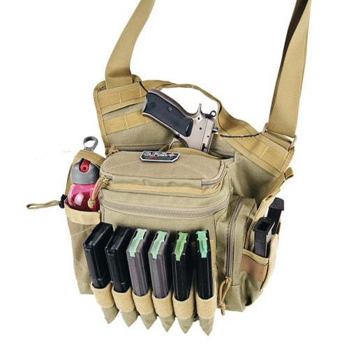 GPS Rapid Deployment Sling Pack - Large Tan for sale at KYGUNCO.