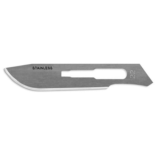 HAVALON KNIVES Piranta #22 Replacement Blades, 12 Pack for sale at KYGUNCO.