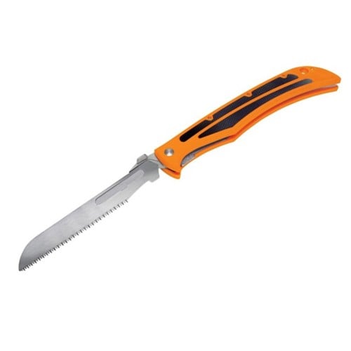 HAVALON KNIVES Baracuta Saw Blade Knife Orange for sale at KYGUNCO.