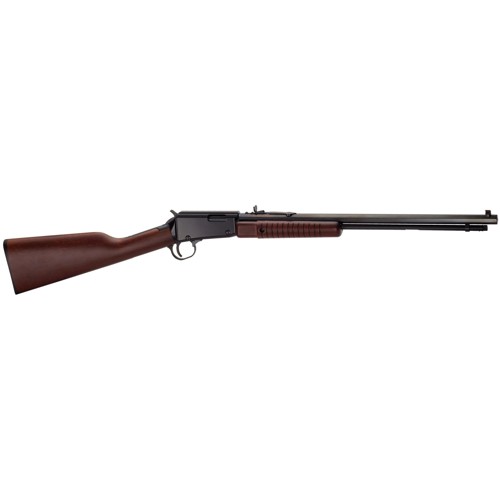 HENRY Pump Action 22LR 20" 21rd w/ Octagon Barrel - American Walnut / Blued for sale at KYGUNCO.
