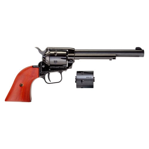 HERITAGE MANUFACTURING Rough Rider 22LR/22WMR 6.5" 6rd Revolver - Blued for sale at KYGUNCO.