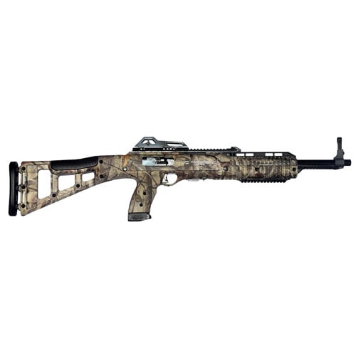 HI-POINT 4595TS 45ACP 17.5" 9rd Semi-Auto Rifle - Black / Woodland Camo for sale at KYGUNCO.