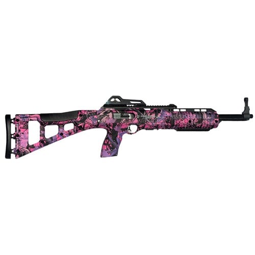 HI-POINT 995TS 9mm 16.5" 10rd Semi-Auto Rifle - Black / Pink Camo for sale at KYGUNCO.
