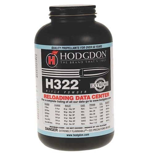 HODGDON H322 Extreme Rifle Powder Smokeless 1lb for sale at KYGUNCO.