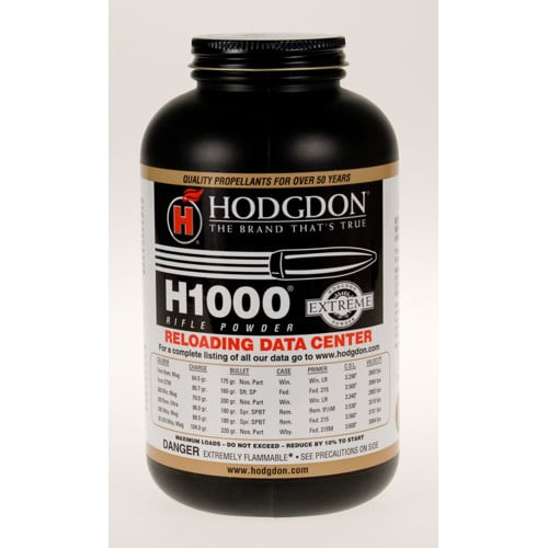 HODGDON H1000 Extreme Rifle Powder Smokeless 1lb for sale at KYGUNCO.