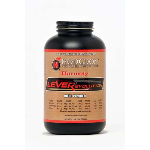 HODGDON Hornady LEVERevolution Rifle Powder 1lb for sale at KYGUNCO.