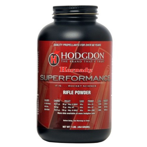 HODGDON Honrady Superformance Smokeless Rifle Powder - 1Lb for sale at KYGUNCO.