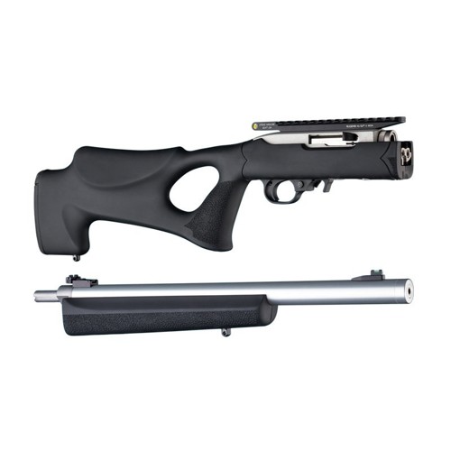 HOGUE Ruger 10-22 Takedown Thumbhole Rubber Stock Black for sale at KYGUNCO.