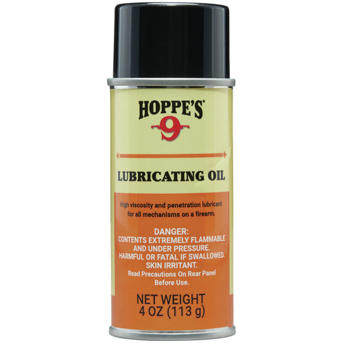HOPPE'S No. 9 4 oz Aerosol Lubricating Oil for sale at KYGUNCO.