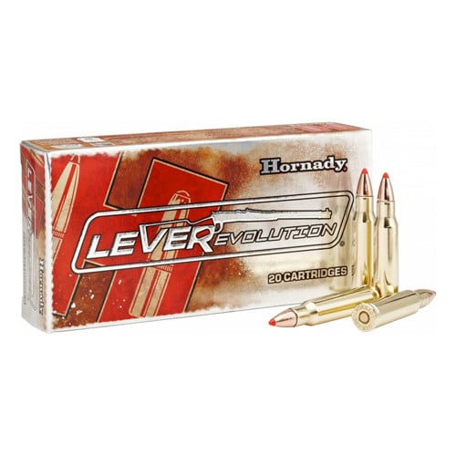 HORNADY LEVERevolution® 30-30 Win 160gr FTX Ammunition | 20 Rounds for sale at KYGUNCO.
