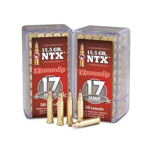 HORNADY Varmint Express 17 HMR 15.5Gr NTX Ammunition | 50 Rounds for sale at KYGUNCO.