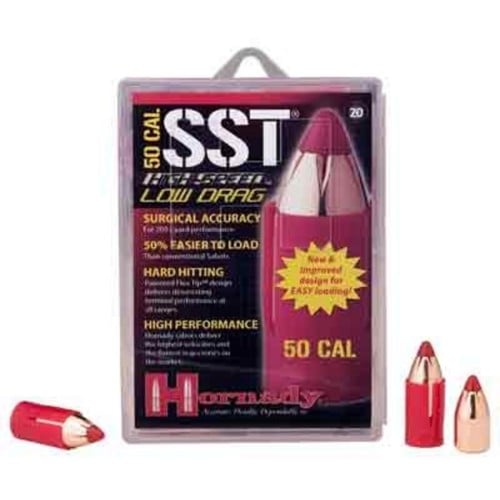 HORNADY 50 Cal Sabot Low Drag 45 250Gr SST 20rd for sale at KYGUNCO.