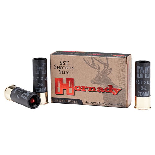 HORNADY 12Ga Slug 300Gr FTX Custom Lite 5rd Ammo for sale at KYGUNCO.