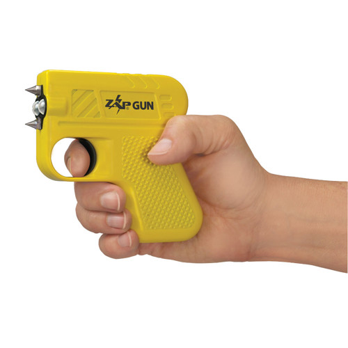 PS PRODUCTS Zap Gun Stun Gun / 60 Lumen Flashlight Yellow for sale at KYGUNCO.