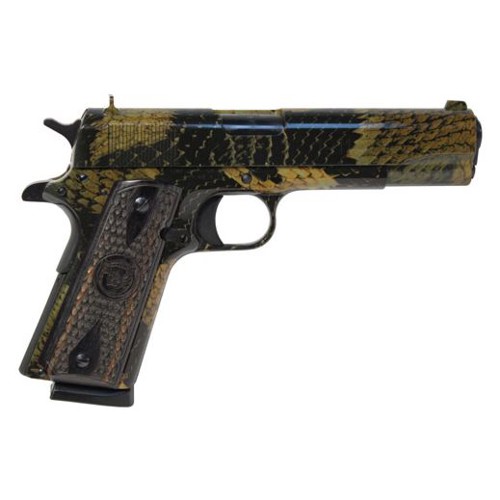 IVER JOHNSON 1911A1 Boa 45 ACP 5" 8rd Pistol | Snakeskin for sale at KYGUNCO.