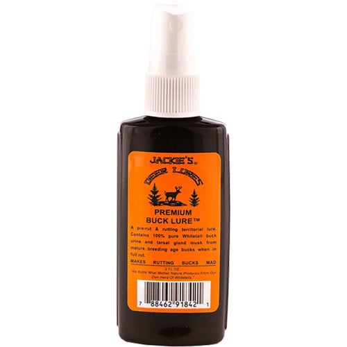 JACKIE'S DEER LURES Premium Buck 2oz w Sprayer for sale at KYGUNCO.