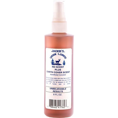 JACKIE'S DEER LURES No Scent Plus Earth 8 oz. w/sprayer for sale at KYGUNCO.