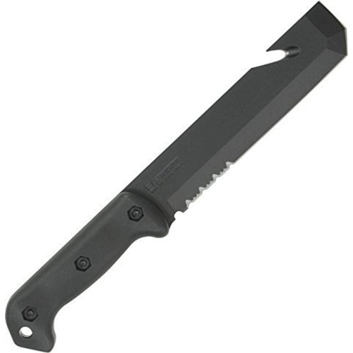 KA-BAR Becker Tac Tool Black Hard Plastic Shth Serr Edge for sale at KYGUNCO.