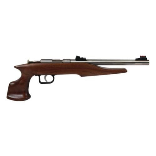 KEYSTONE Chipmunk Hunter 22LR 10" 1rd Bolt Action Pistol - Stainless / Walnut for sale at KYGUNCO.