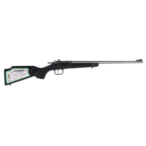 KEYSTONE Crickett 22WMR 16.12" Single Shot Bolt Rifle - Stainless / Synthetic for sale at KYGUNCO.