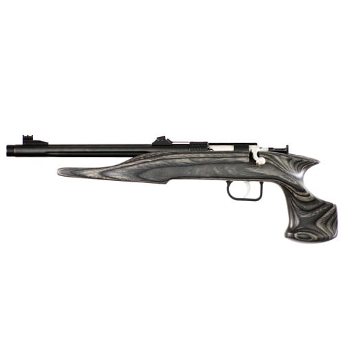 KEYSTONE Chipmunk 22 WMR 10.5" Single Shot Bolt Pistol w/ Threaded Barrel - Black w/ Laminate Stock for sale at KYGUNCO.
