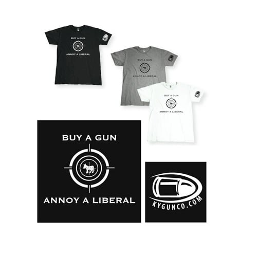 KYGUNCO ANNOY A LIBERAL T-SHIRT for sale at KYGUNCO.