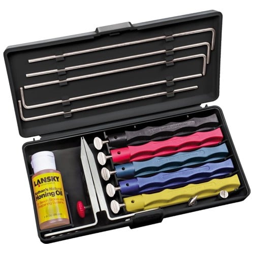 LANSKY Deluxe 5-Stone Sharpening System for sale at KYGUNCO.