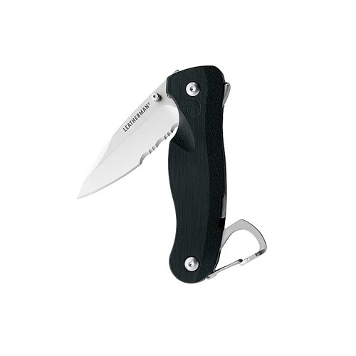 LEATHERMAN CRATER C33LX FLD KNIFE BLK W/C for sale at KYGUNCO.