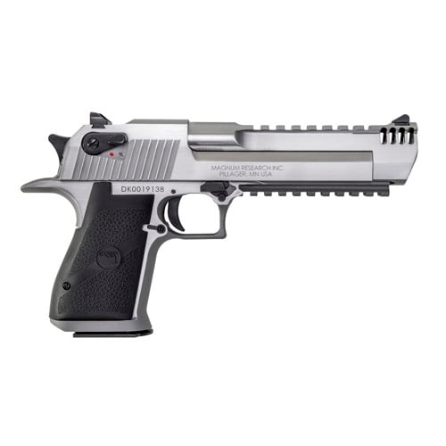 MAGNUM RESEARCH Mark XIX 357 Mag / 38 Special 6" 9rd Pistol w/ Integral Muzzle Brake | Stainless for sale at KYGUNCO.