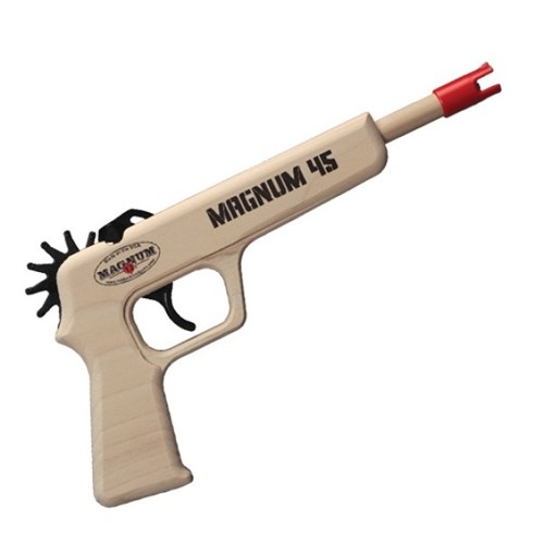 MAGNUM ENTERPRISES Magnum 45 11.75" 12 Shot Rubber Band Pistol - Red Ammo for sale at KYGUNCO.