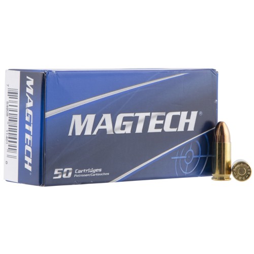 MAGTECH 9mm 115gr Full Metal Jacket Brass Ammunition | 50 Rounds for sale at KYGUNCO.