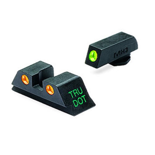 MEPROLIGHT Tru-Dot Fixed Pistol Set Std Frames 9/357Sig/40/45 for sale at KYGUNCO.
