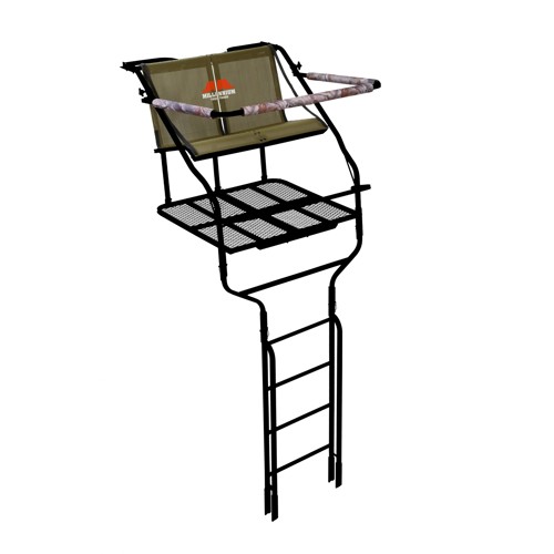 MILLENNIUM TREESTANDS 18' Double Ladder Stand Deluxe w/35' Safety Line for sale at KYGUNCO.