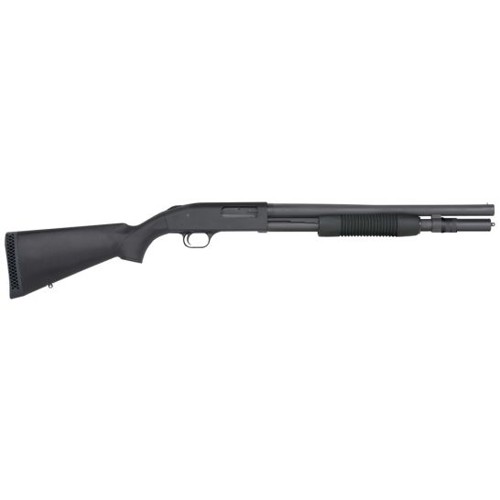 MOSSBERG 590 12 Gauge 3" 18.5" 7rd Pump Shotgun - Black Synthetic for sale at KYGUNCO.