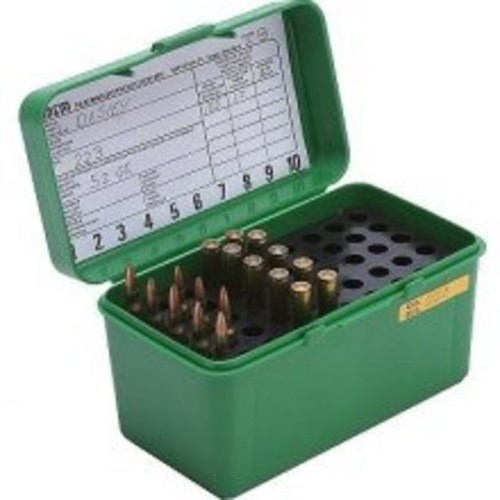 MTM Deluxe Ammo Box 50rd Handle 25-06, 30-06, 270 Grn for sale at KYGUNCO.