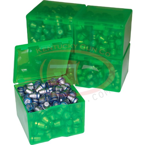 MTM Cast Bullet Boxes - Sold in 2-Pack Clear Green for sale at KYGUNCO.