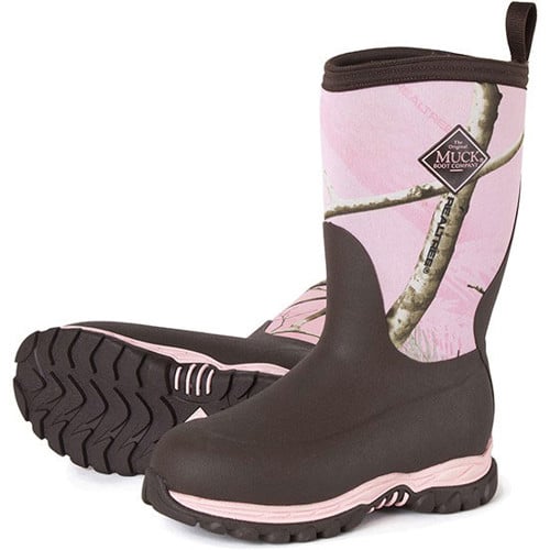 MUCK BOOTS Kids Rugged II Performance Boot - Brown/ Pink RT for sale at KYGUNCO.