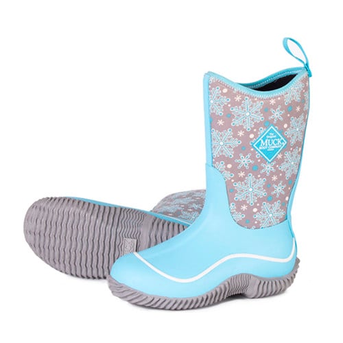 MUCK BOOTS Kids Hale Blue Snowflake for sale at KYGUNCO.