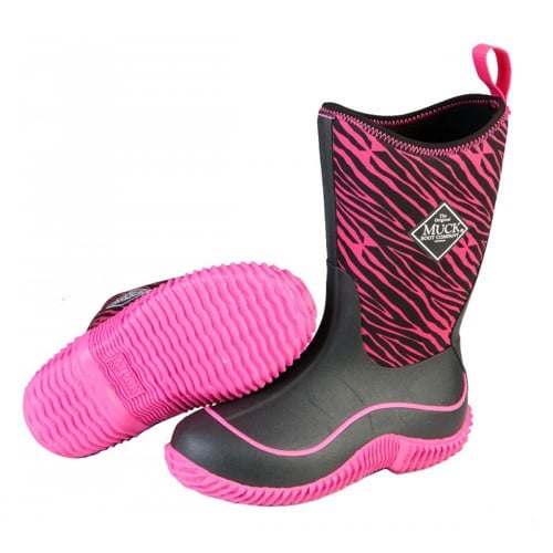 MUCK BOOTS Kids Hale Sport Boot - Pink Zebra for sale at KYGUNCO.