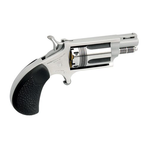 NAA The Wasp 22 WMR / 22 LR 1.13" 5rd Mini-Revolver - Stainless / Rubber Grips for sale at KYGUNCO.