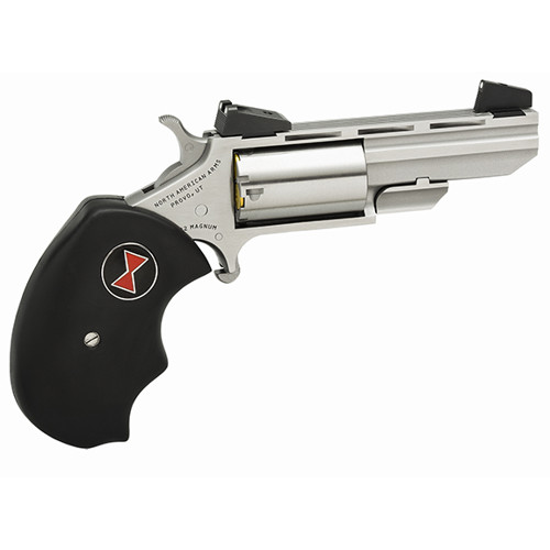 NAA Black Widow 22 WMR 2" 5rd Mini Revolver - Stainless for sale at KYGUNCO.