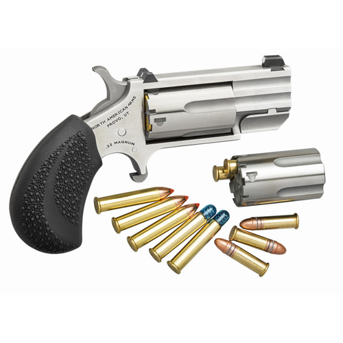 NAA Pug Conversion 22LR / 22WMR 2.81" 5rd Mini-Revolver - Stainless for sale at KYGUNCO.