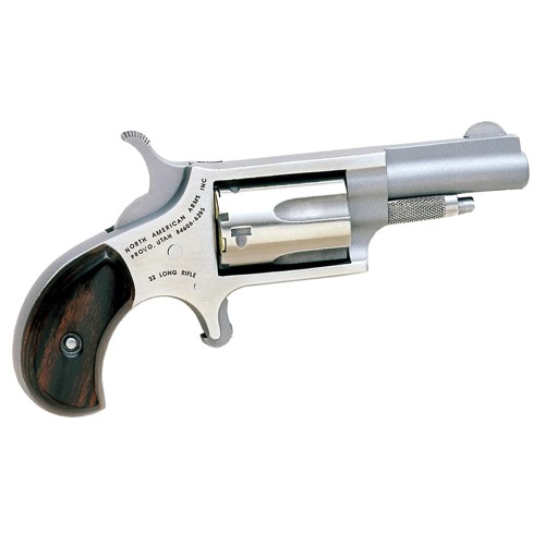 NAA 22LR 1.625" 5rd Mini-Revolver w/ Half-Moon Sights | Stainless for sale at KYGUNCO.