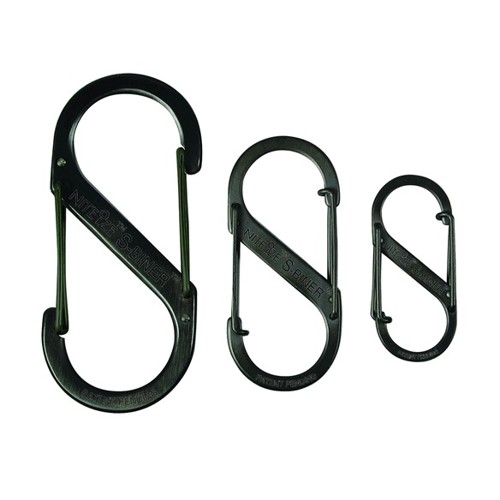 NITE IZE S-BINER # 2 BLACK SS for sale at KYGUNCO.