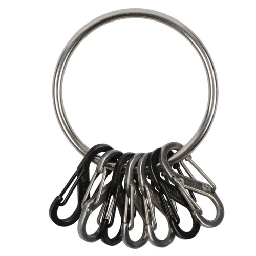 NITE IZE S-BINER BIG RING KEY RING SS for sale at KYGUNCO.