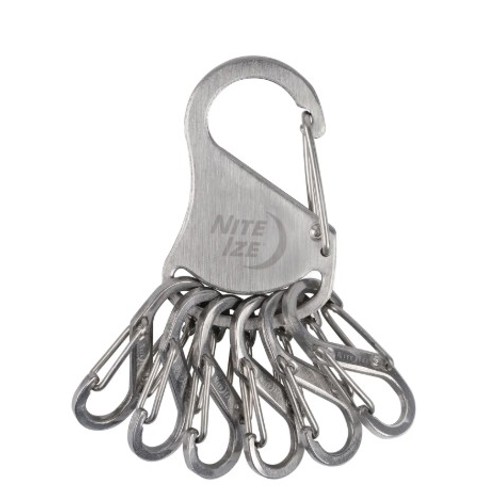 NITE IZE S-BINER KEY RACK STEEL for sale at KYGUNCO.
