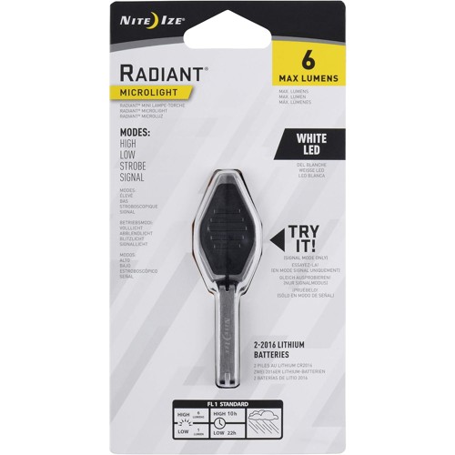 NITE IZE LED Microlight Black Body UV L for sale at KYGUNCO.